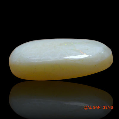 7.00 Cts Unheated Australian Fire Opal Loose Gemstone Oval Cabochon Natural 19x10x4 mm AF-436