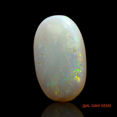 6.00 Cts Natural Australian Fire Opal Loose Gemstone Oval Cabochon 18x12x4 mm AF-437