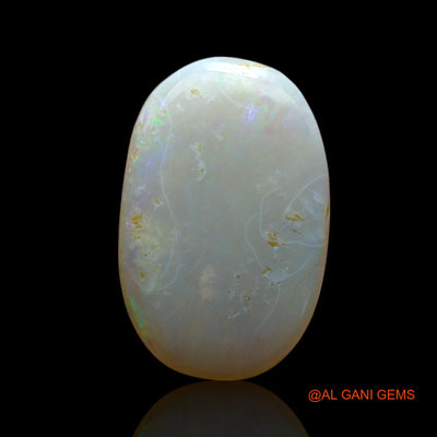 6.00 Cts Natural Australian Fire Opal Loose Gemstone Oval Cabochon 18x12x4 mm AF-437