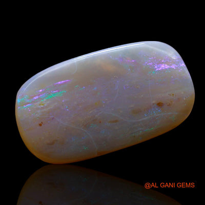 Natural Untreated Fire Opal Loose Gemstone Oval Cabochon From Australia 10.00 Cts 19x10x6 mm AF-43