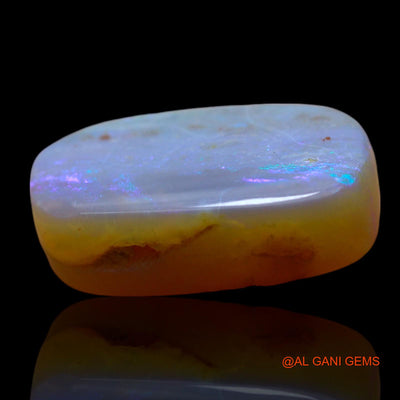 Natural Untreated Fire Opal Loose Gemstone Oval Cabochon From Australia 10.00 Cts 19x10x6 mm AF-43