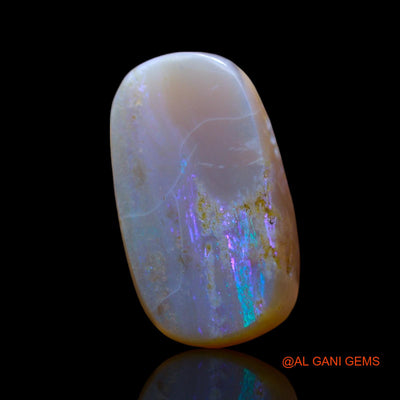 Natural Untreated Fire Opal Loose Gemstone Oval Cabochon From Australia 10.00 Cts 19x10x6 mm AF-43