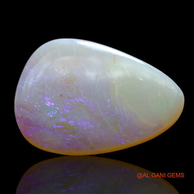 4.00 Cts Natural Australian Fire Opal Loose Gemstone Pear Cabochon 17x12x3 mm AF-440