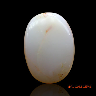 7.00 Cts Natural Australian Fire Opal Loose Gemstone Oval Cabochon 17x12x4 mm AF-441