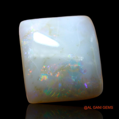 7.00 Cts Natural Australian Fire Opal Loose Gemstone Square Cabochon 13x12x5 mm AF-444
