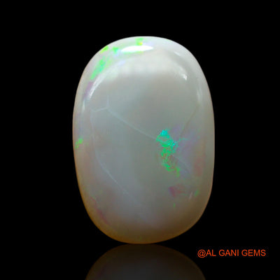 6.00 Cts Natural Australian Fire Opal Oval Cabochon Loose Gemstone For Jewelry 17x11x4 mm AF-447