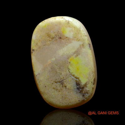 6.00 Cts Natural Australian Fire Opal Oval Cabochon Loose Gemstone For Jewelry 17x11x4 mm AF-447