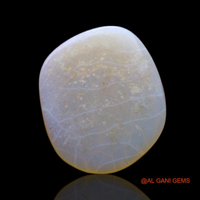 Natural Untreated Fire Opal Loose Gemstone Oval Cabochon From Australia 3.00 Cts 16x13x2 mm AF-449