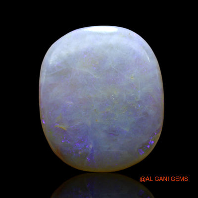 Natural Fire Opal Gemstone 7.00 Cts Loose Oval Cabochon From Australia 17x14x3 mm AF-44