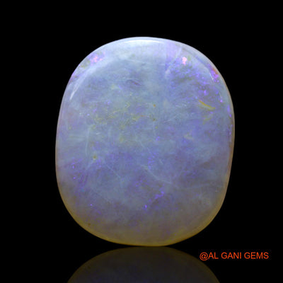 Natural Fire Opal Gemstone 7.00 Cts Loose Oval Cabochon From Australia 17x14x3 mm AF-44