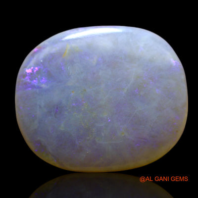 Natural Fire Opal Gemstone 7.00 Cts Loose Oval Cabochon From Australia 17x14x3 mm AF-44