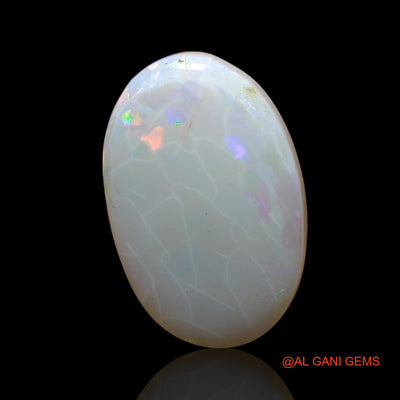 Natural Untreated Fire Opal Loose Gemstone Oval Cabochon From Australia 4.00 Cts 17x11x3 mm AF-450