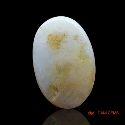 Natural Untreated Fire Opal Loose Gemstone Oval Cabochon From Australia 4.00 Cts 17x11x3 mm AF-450