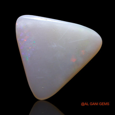 3.00 Cts Natural Australian Fire Opal Loose Gemstone Trillion Cabochon 14x14x2 mm AF-451