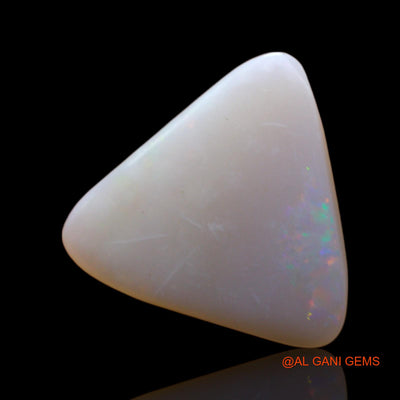 3.00 Cts Natural Australian Fire Opal Loose Gemstone Trillion Cabochon 14x14x2 mm AF-451