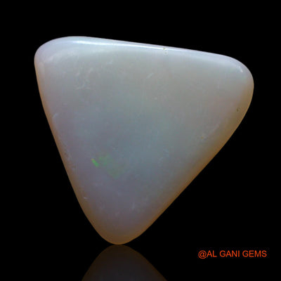3.00 Cts Natural Australian Fire Opal Loose Gemstone Trillion Cabochon 14x14x2 mm AF-451