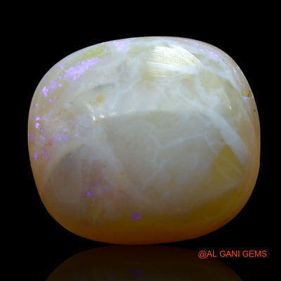 10.00 Cts Natural Australian Fire Opal Loose Gemstone Oval Cabochon 15x13x6 mm AF-452