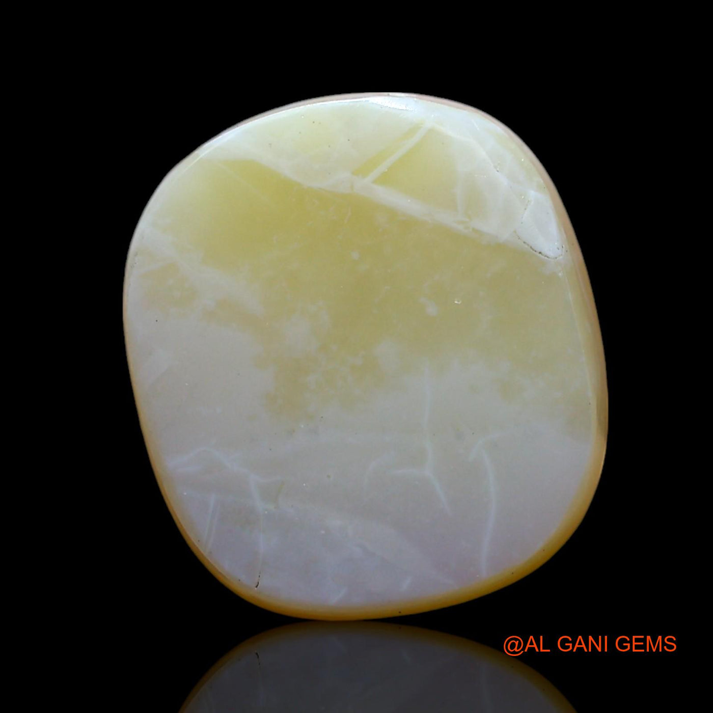 10.00 Cts Natural Australian Fire Opal Loose Gemstone Oval Cabochon 15x13x6 mm AF-452