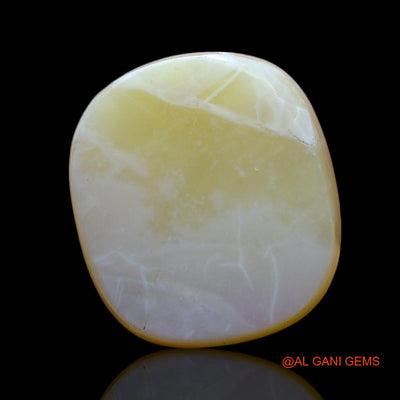 10.00 Cts Natural Australian Fire Opal Loose Gemstone Oval Cabochon 15x13x6 mm AF-452