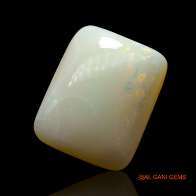 7.00 Cts Natural Australian Fire Opal Loose Gemstone Square Cabochon 14x11x6 mm AF-459