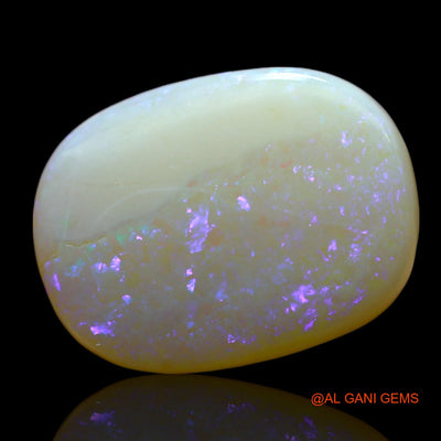 9.00 Cts Natural Australian Fire Opal Loose Gemstone Oval Cabochon 17x13x5 mm AF-45