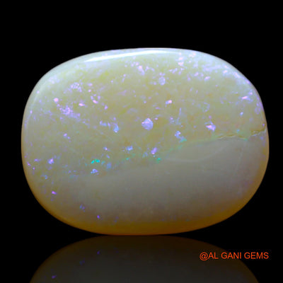 9.00 Cts Natural Australian Fire Opal Loose Gemstone Oval Cabochon 17x13x5 mm AF-45