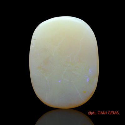 9.00 Cts Natural Australian Fire Opal Loose Gemstone Oval Cabochon 17x13x5 mm AF-45