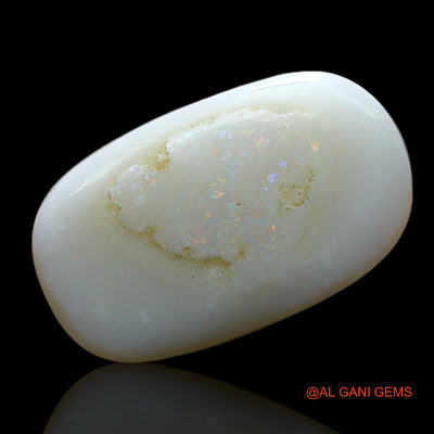 4.00 Cts Natural Australian Fire Opal Loose Gemstone Oval Cabochon 16x10x3 mm AF-460