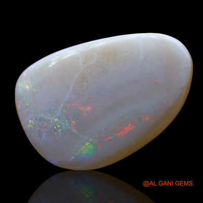 3.00 Cts Natural Australian Fire Opal Fancy Cabochon Loose Gemstone For Jewelry 16x11x2 mm AF-462