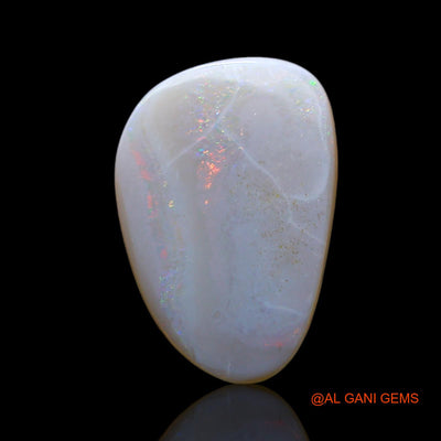 3.00 Cts Natural Australian Fire Opal Fancy Cabochon Loose Gemstone For Jewelry 16x11x2 mm AF-462