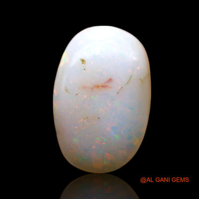 Natural Untreated Fire Opal Loose Gemstone Oval Cabochon From Australia 5.00 Cts 16x10x4 mm AF-463
