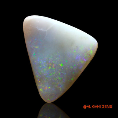 4.00 Cts Natural Australian Fire Opal Loose Gemstone Trillion Cabochon 13x11x4 mm AF-464