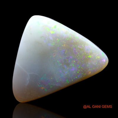 4.00 Cts Natural Australian Fire Opal Loose Gemstone Trillion Cabochon 13x11x4 mm AF-464