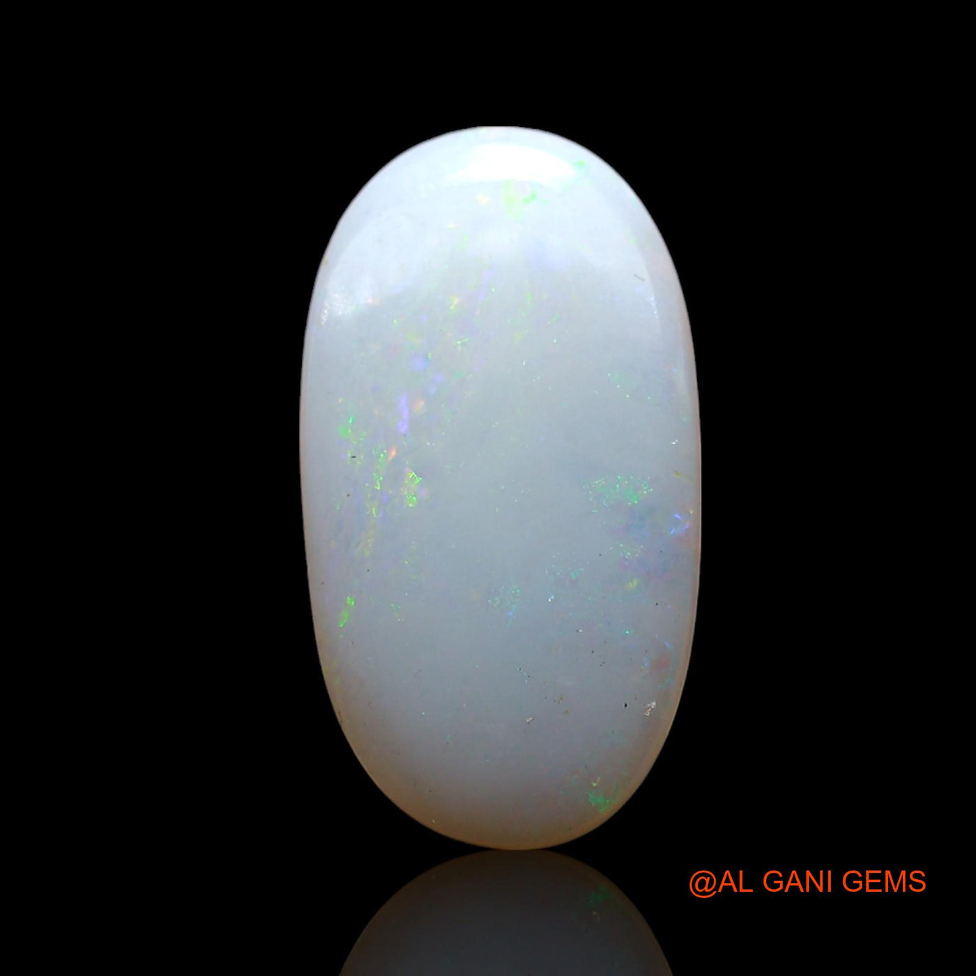 3.00 Cts Natural Australian Fire Opal Loose Gemstone Oval Cabochon 17x9x3 mm AF-465