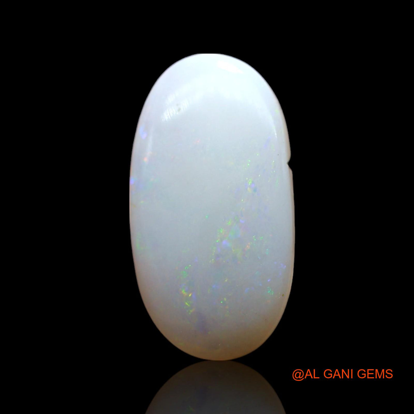 3.00 Cts Natural Australian Fire Opal Loose Gemstone Oval Cabochon 17x9x3 mm AF-465