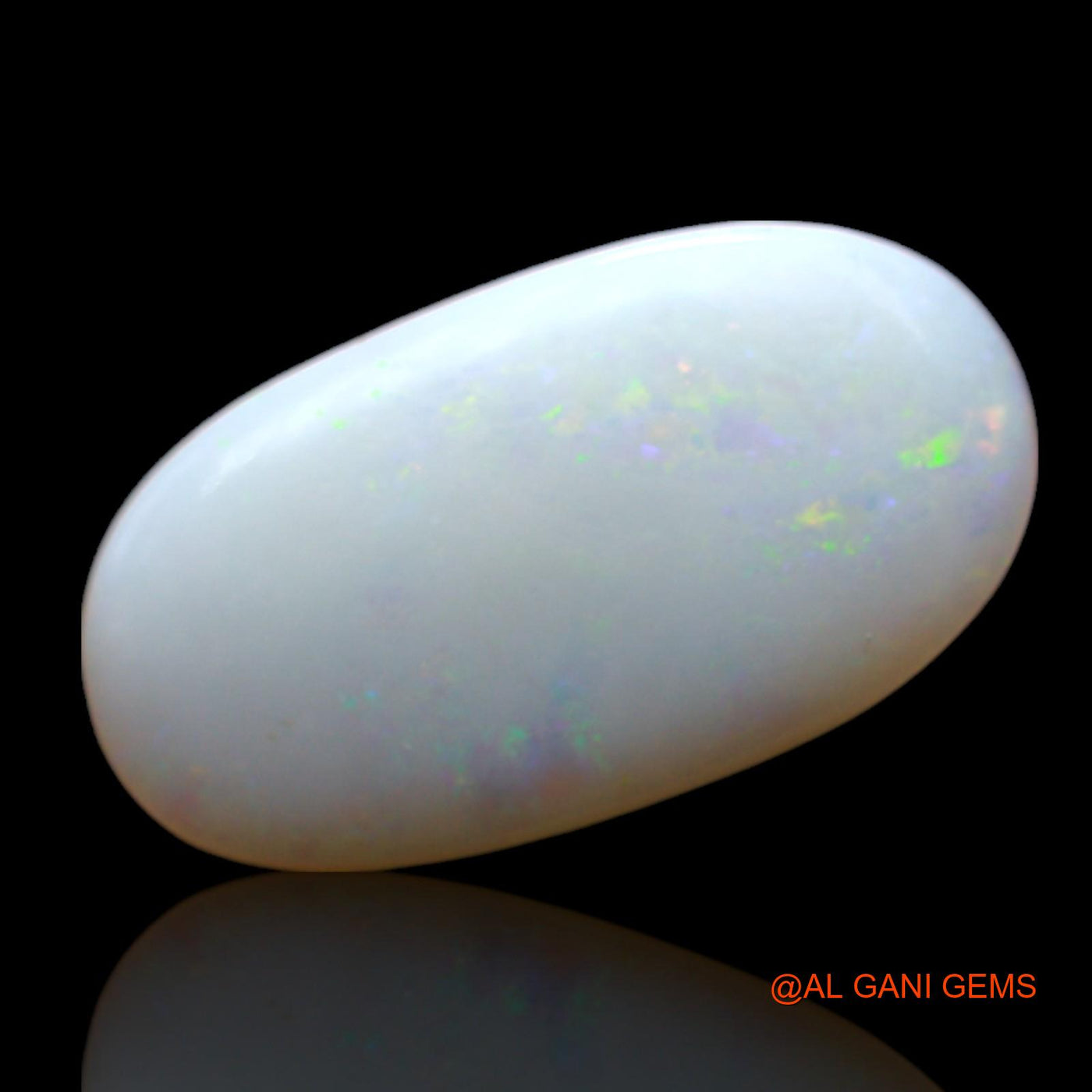 3.00 Cts Natural Australian Fire Opal Loose Gemstone Oval Cabochon 17x9x3 mm AF-465