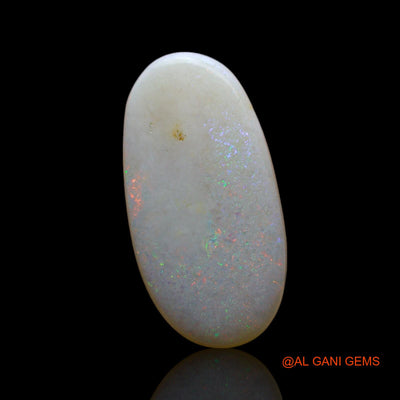 Natural Untreated Fire Opal Loose Gemstone Oval Cabochon From Australia 3.00 Cts 17x8x2 mm AF-473