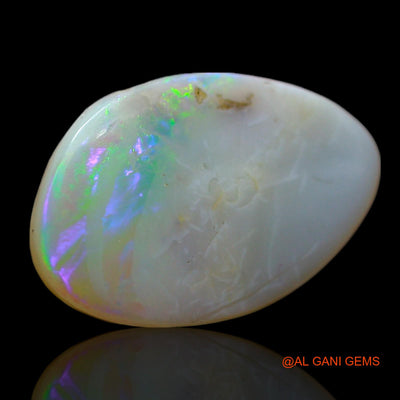 3.00 Cts Natural Australian Fire Opal Loose Gemstone Fancy Cabochon 17x10x3 mm AF-474