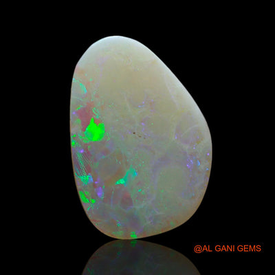 2.00 Cts Unheated Australian Fire Opal Loose Gemstone Fancy Cabochon Natural 14x10x2 mm AF-476