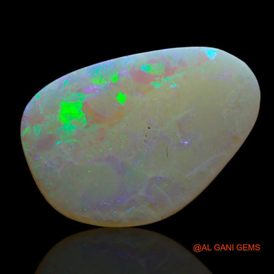 2.00 Cts Unheated Australian Fire Opal Loose Gemstone Fancy Cabochon Natural 14x10x2 mm AF-476