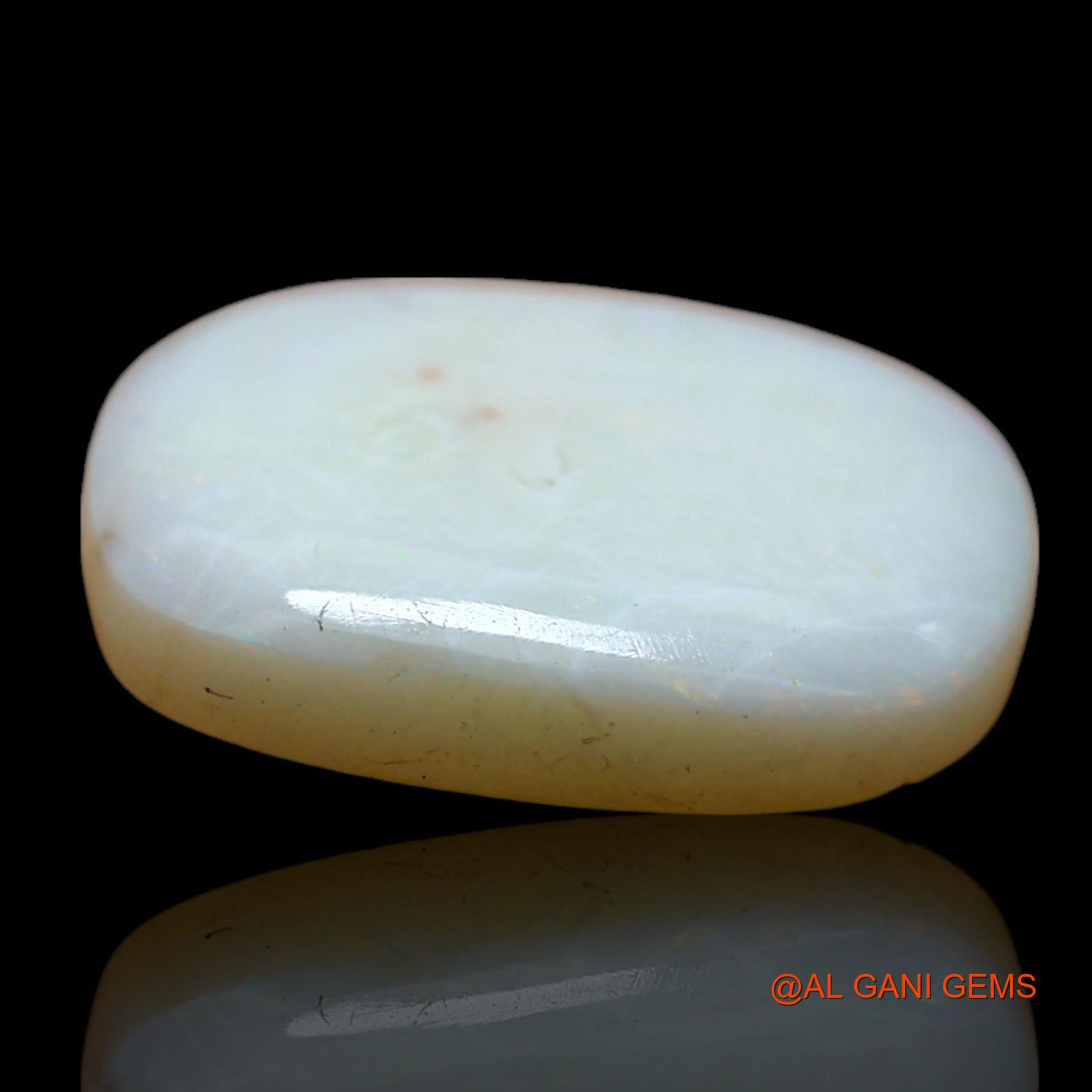 3.00 Cts Unheated Australian Fire Opal Loose Gemstone Oval Cabochon Natural 14x11x3 mm AF-478