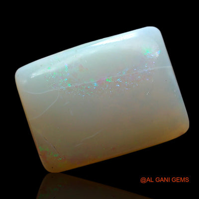 4.00 Cts Natural Australian Fire Opal Loose Gemstone Square Cabochon 13x10x3 mm AF-479