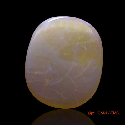 5.00 Cts Natural Australian Fire Opal Loose Gemstone Oval Cabochon 18x15x3 mm AF-47