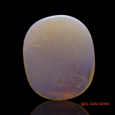 5.00 Cts Natural Australian Fire Opal Loose Gemstone Oval Cabochon 18x15x3 mm AF-47