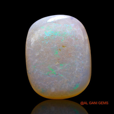 Natural Fire Opal Gemstone 4.00 Cts Loose Oval Cabochon From Australia 14x11x3 mm AF-484