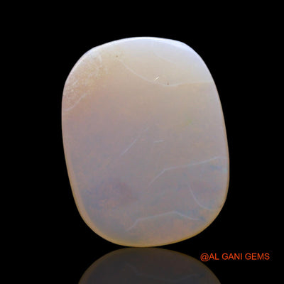 Natural Fire Opal Gemstone 4.00 Cts Loose Oval Cabochon From Australia 14x11x3 mm AF-484