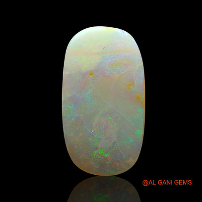 4.00 Cts Natural Australian Fire Opal Loose Gemstone Oval Cabochon 19x11x2 mm AF-48