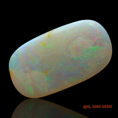 4.00 Cts Natural Australian Fire Opal Loose Gemstone Oval Cabochon 19x11x2 mm AF-48
