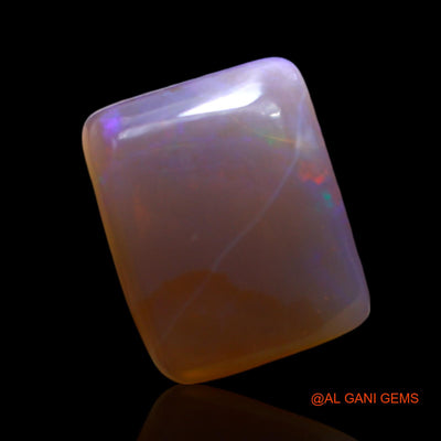 Natural Untreated Fire Opal Loose Gemstone Square Cabochon From Australia 5.00 Cts 13x10x4 mm AF-490