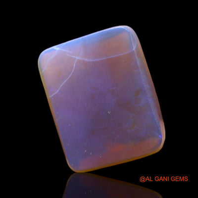 Natural Untreated Fire Opal Loose Gemstone Square Cabochon From Australia 5.00 Cts 13x10x4 mm AF-490